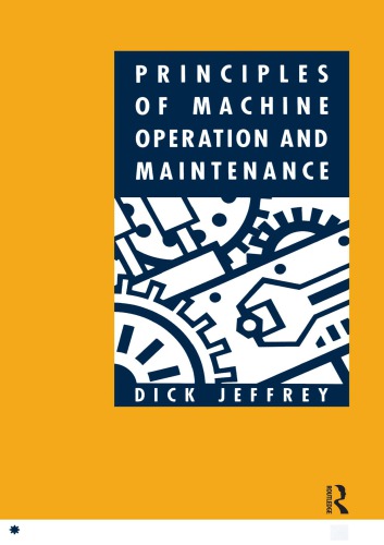 Principles Of Machine Operation And Maintenance Onlineausg Jeffrey