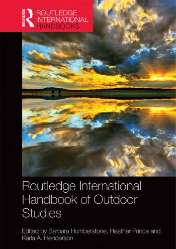 Routledge Handbook Of Outdoor Studies Henderson Karla Ahumberstone