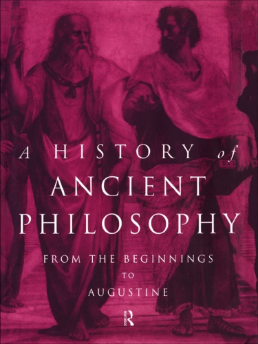 A History Of Ancient Philosophy Johansen Karsten Friisrosenmeir
