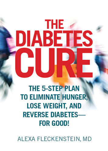 The Diabetes Cure The 5step Plan To Eliminate Hunger Lose Weight And Reverse Diabetes For Good Fleckenstein