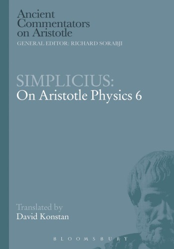 On Aristotle Physics 6 Konstan Davidsimplicius