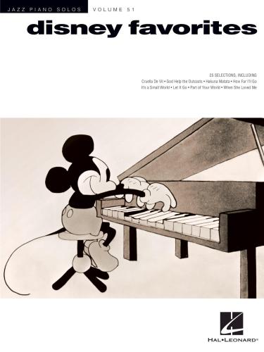 Disney Favorites Jazz Piano Solos Series Volume 51 Hal Leonard Corp Staff