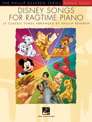 Disney Songs For Ragtime Piano Phillip Keveren