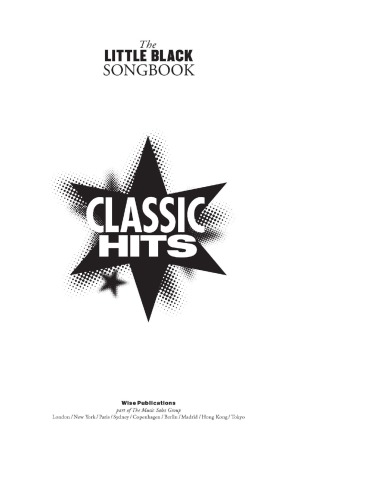 The Little Black Songbook Hopkins Adrian