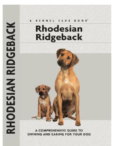 Rhodesian Ridgeback Ann Chamberlain