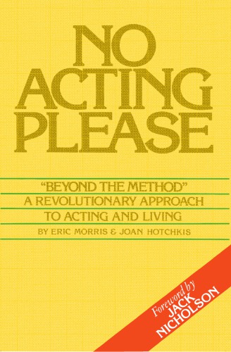 No Acting Please Hotchkis Joanmorris Eric