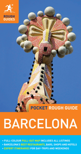 Pocket Rough Guide Barcelona Brown Jules