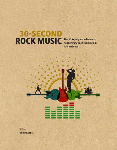 30second Rock Music The 50 Key Styles Artists And Happenings Each Explained In Half A Minute Mike Evans