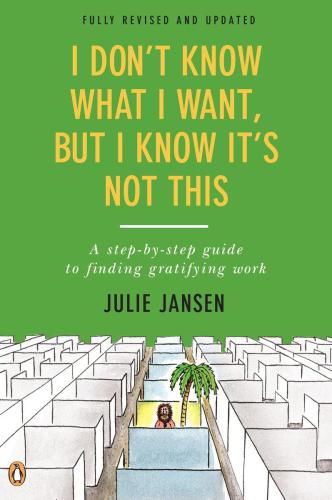 I Dont Know What I Want But I Know Its Not This A Stepbystep Guide To Finding Gratifying Work Second Revised And Updated Edition Jansen