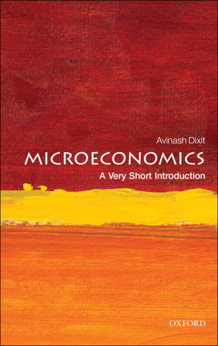 Microeconomics A Very Short Introduction Dixit Avinash K