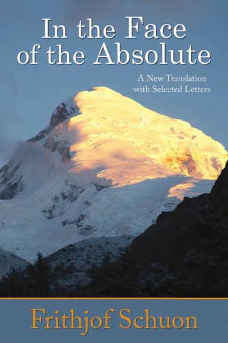 In The Face Of The Absolute A New Translation With Selected Letters Fitzgerald
