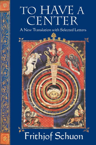 To Have A Center A New Translation With Selected Letters Oldmeadow