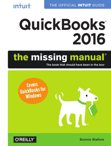 Quickbooks 2016 First Edition Biafore Bonnie