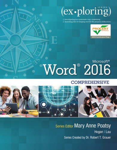Microsoft Word 2016 Comprehensive Hogan Lynnlau Linda Kpoatsy