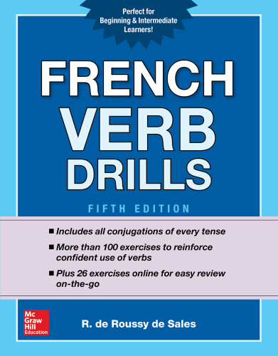 French Verb Drills 5th Edition De Roussy De Sales R
