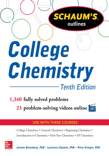 College Chemistry Tenth Edition Epstein Lawrence Mkrieger Peter Jrosenberg