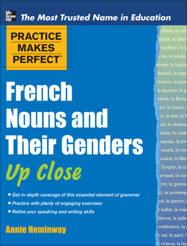 French Nouns And Their Genders Up Close Heminway Annie