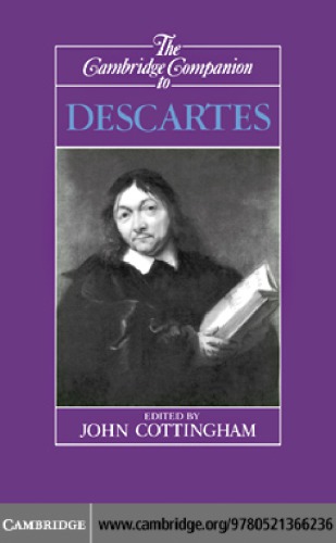 The Cambridge Companion To Descartes Cottingham Johndescartes