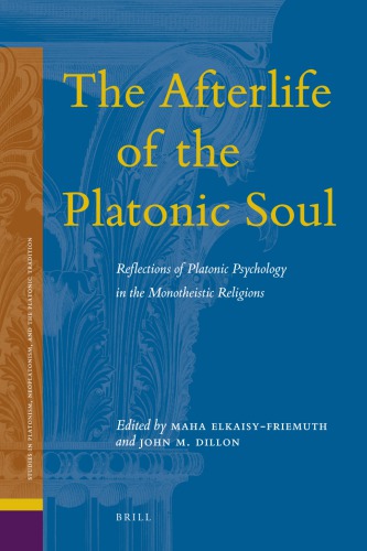 The Afterlife Of The Platonic Soul Reflections Of Platonic Psychology In The Monotheistic Religions Dillon