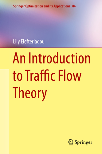 An Introduction To Traffic Flow Theory Elefteriadou Lily