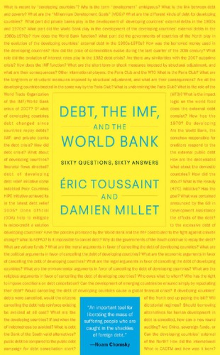 Debt The Imf And The World Bank Sixty Questions Sixty Answers International Monetary Fundworld Bankmillet