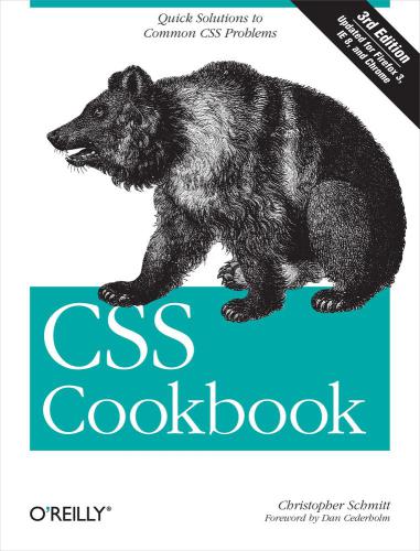 Css Cookbook Christopher Schmitt