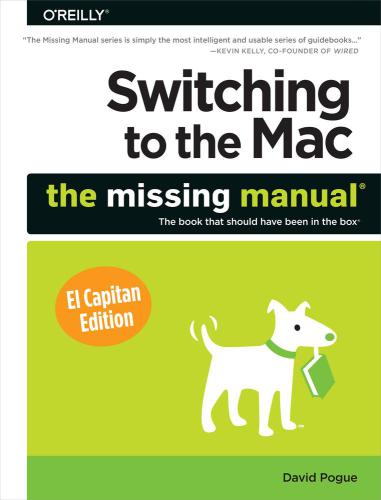 Switching To The Mac David Pogue