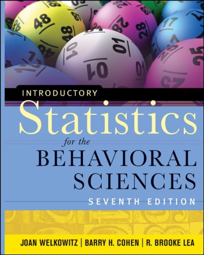 Introductory Statistics For The Behavioral Sciences 7th Ed Cohen