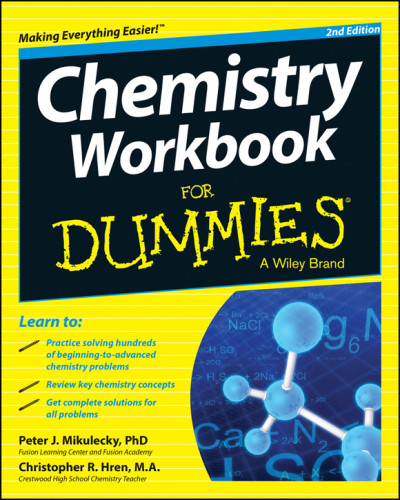 Chemistry Workbook For Dummies 2nd Ed Hren Christopher Rmikulecky