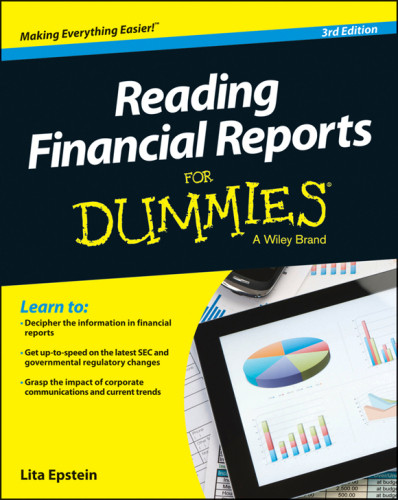 Reading Financial Reports For Dummies 3rd Edition Epstein Lita