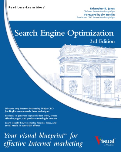 Search Engine Optimization Your Visual Blueprint For Effective Internet Marketing Jones