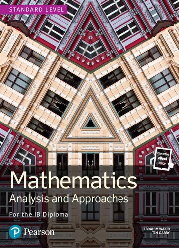 Ib Mathematics Analysis And Approaches Standard Level Ibrahim Wazir