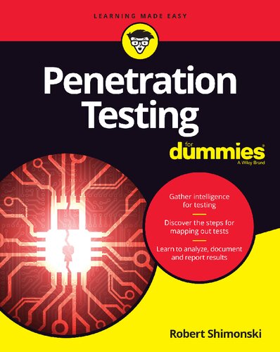Penetration Testing For Dummies 1st Edition Robert Shimonski