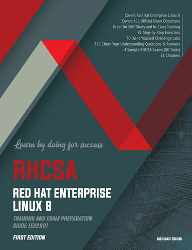 Rhcsa Red Hat Enterprise Linux 8 Training And Exam Preparation Guide Ex200 Asghar Ghori