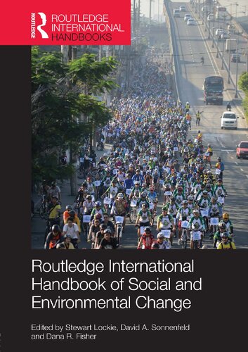 Routledge International Handbook Of Social And Environmental Change Stewart Lockie