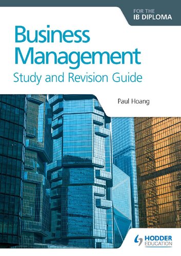 Business Management For The Ib Diploma Study And Revision Guide Illustrated Study Guide Paul Hoang