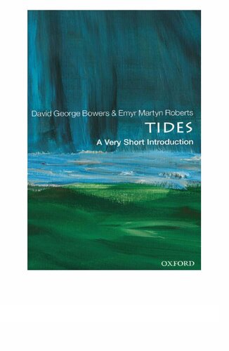 Tides 1st Edition David George Bowers Emyr Martyn Roberts