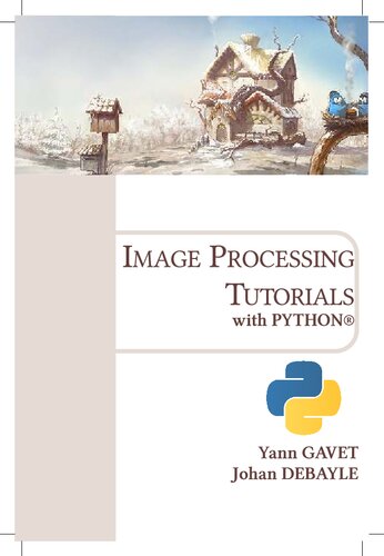 Image Processing Tutorials With Python Yann Gavet And Johan Debayle