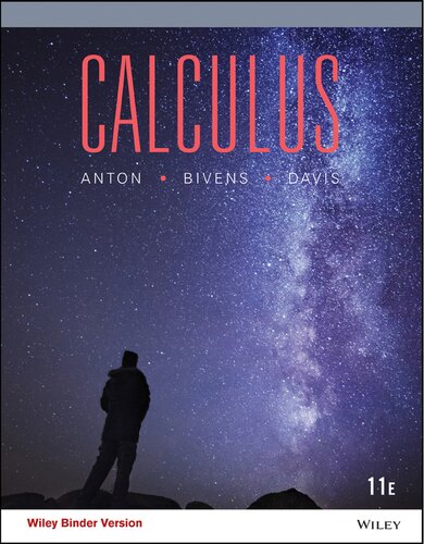 Calculus Late Transcendental 11th Edition Howard Anton Irl Bivens