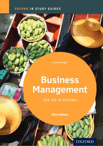 Ib Business Management Study Guide Study Guide Lloyd Gutteridge