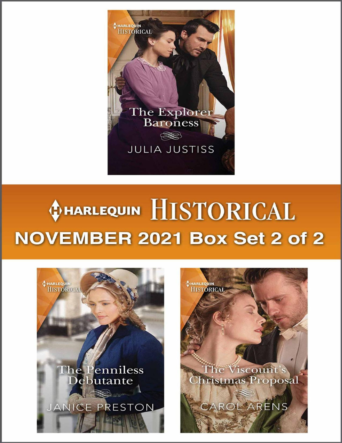 Harlequin Historical November 2021box Set 2 Of 2 Julia Justiss