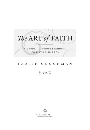 The Art Of Faith A Guide To Understanding Christian Images Couchman