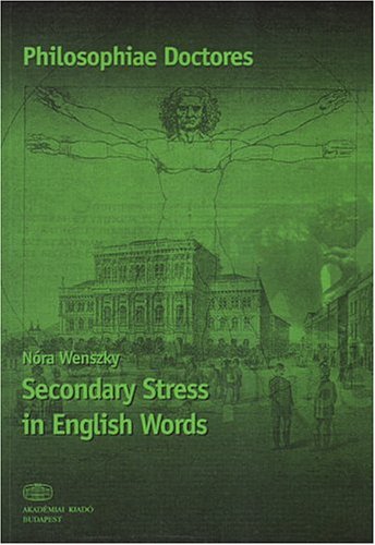 Secondary Stress In English Words Nora Wenszky