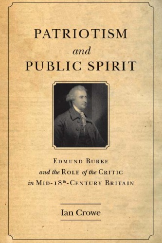 Patriotism And Public Spirit Ian Crowe