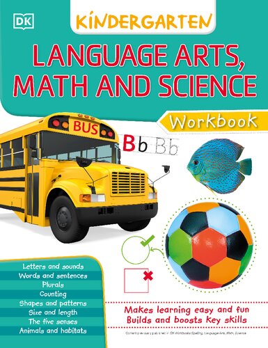 Dk Workbooks Language Arts Math And Science Kindergarten Dk