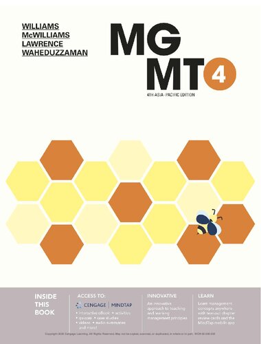 Mgmt4 Fourth Edition 4th Edition Chuck Williams Alan Mcwilliams