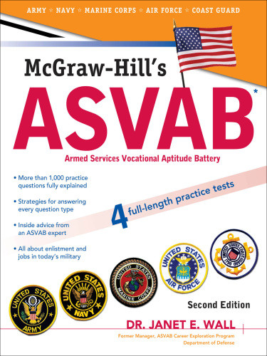 Mcgrawhills Asvab Armed Services Vocational Aptitude Battery 2nd Ed Dr Janet E Wall