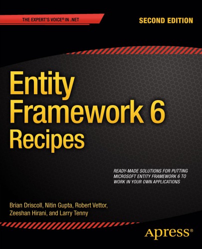 Entity Framework 6 Recipes Second Edition Driscoll Briangupta