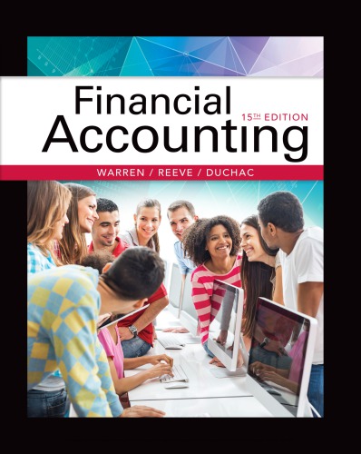 Financial Accounting 15th Edition15 E Duchac Jonathan Ereeve