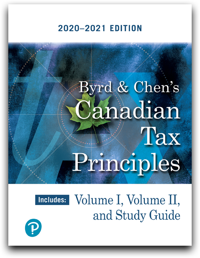 Canadian Tax Principles 202021 Clarence Byrd Ida Chen Gary Donell